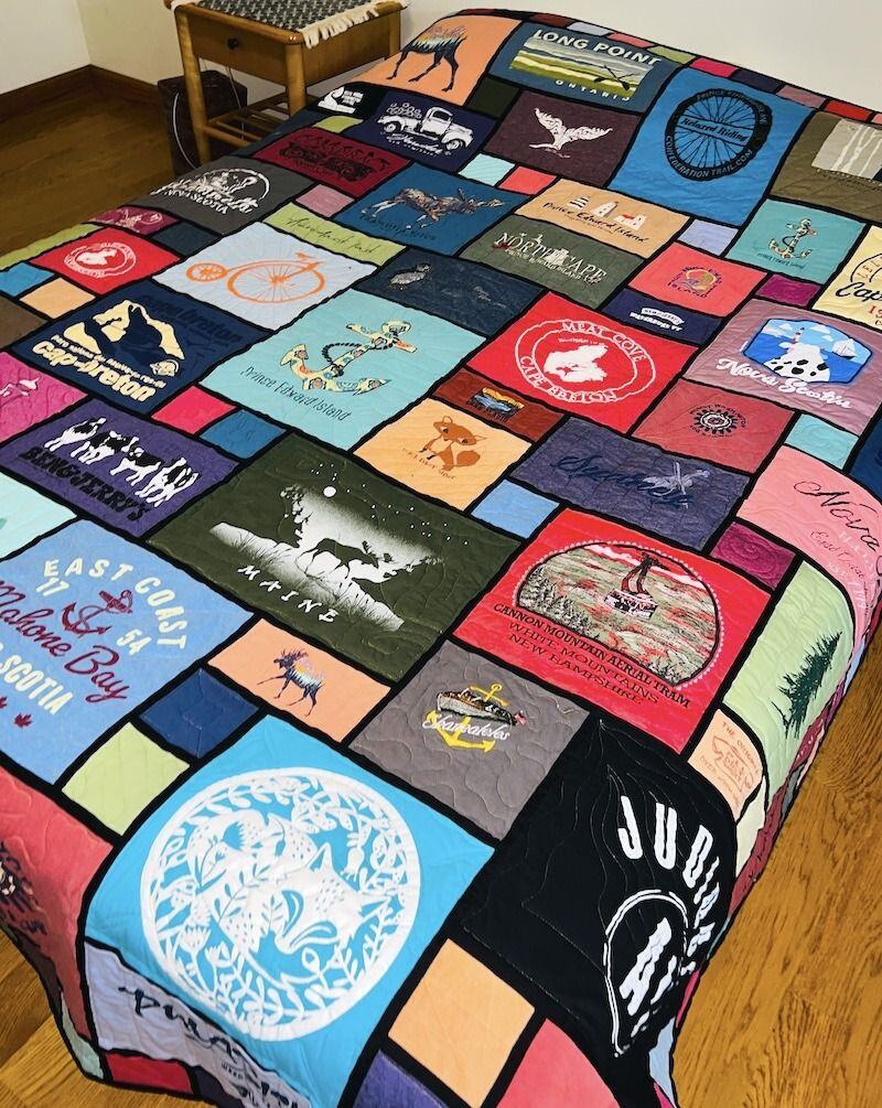 Planning a Travel T shirt Quilt